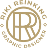 Riki Reinking Graphic Designer Logo