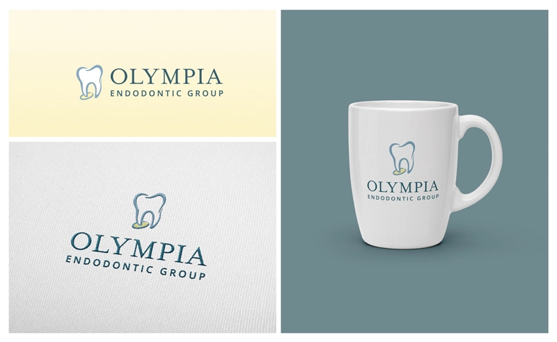 Olympia Endodontic Group logo shown on products