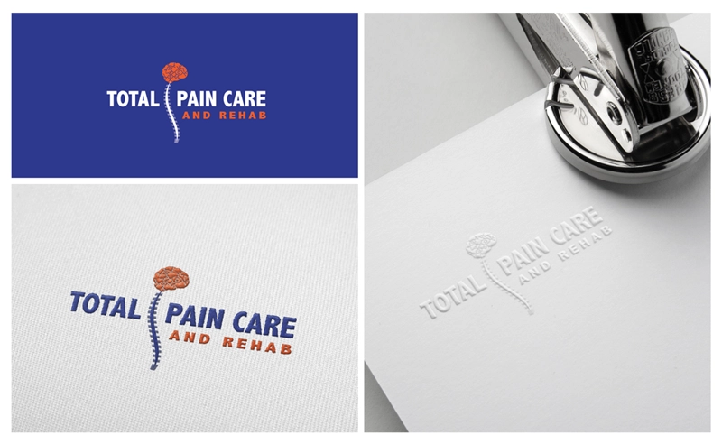 Total Pain Care logo shown on products