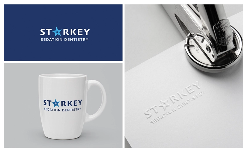 Starkey Sedation Dentistry logo shown on products