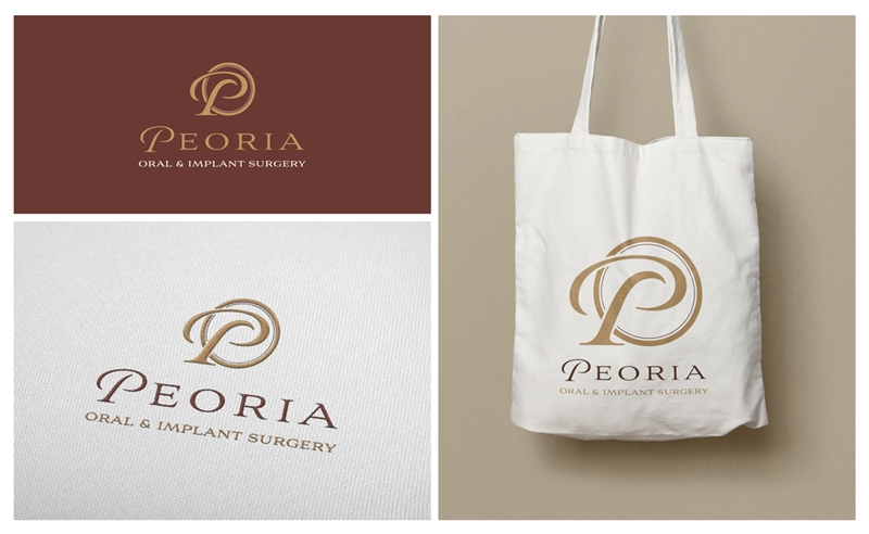 Peoria Oral & Implant Surgery logo shown on products